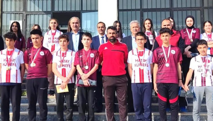 HATAY ŞAMPİYONLARI’NA TECİMEN DESTEĞİ