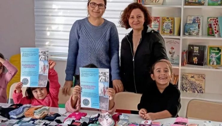 “Kardeşlerin Üşümesin” kampanyası minikleri ısıttı