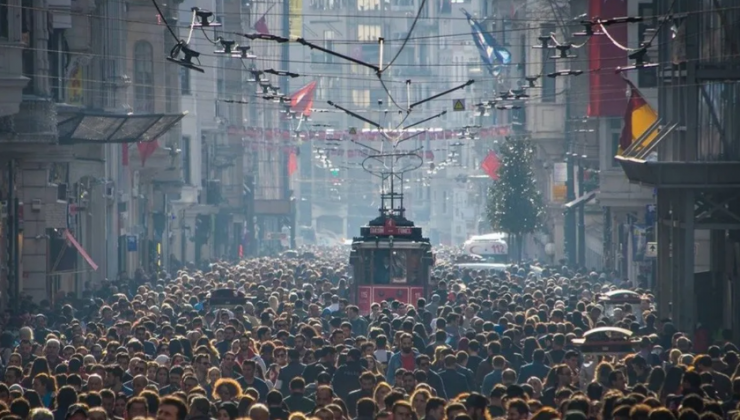 TÜRKİYE’NİN GÜNCEL NÜFUSU AÇIKLANDI