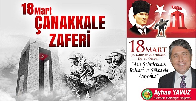YAVUZ; “ÇANAKKALE ZAFERİ TÜRKÜN ZAFERİDİR’’