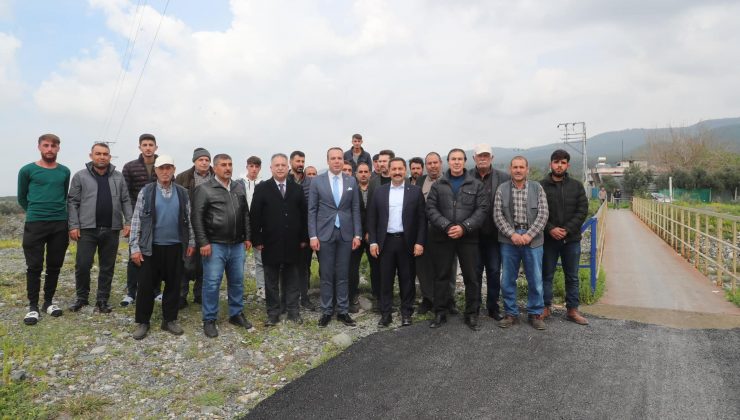 VALİ MASATLI ERZİN’DE İNCELEMELERDE BULUNDU