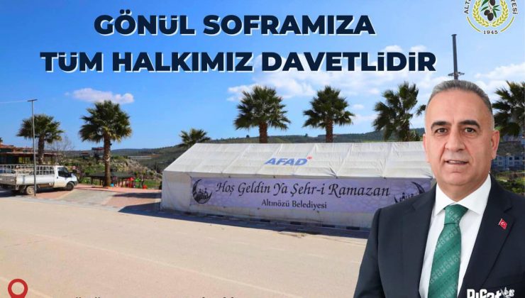 BAŞKAN SARI’DAN İFTAR SOFRASINA DAVET