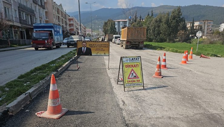 ANTAKYA VE DÖRTYOL’DA ASFALT ÇALIŞMALARI HIZ KAZANDI