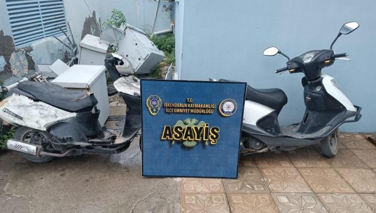 2 motosiklet çalan 3 şahıs yakalandı