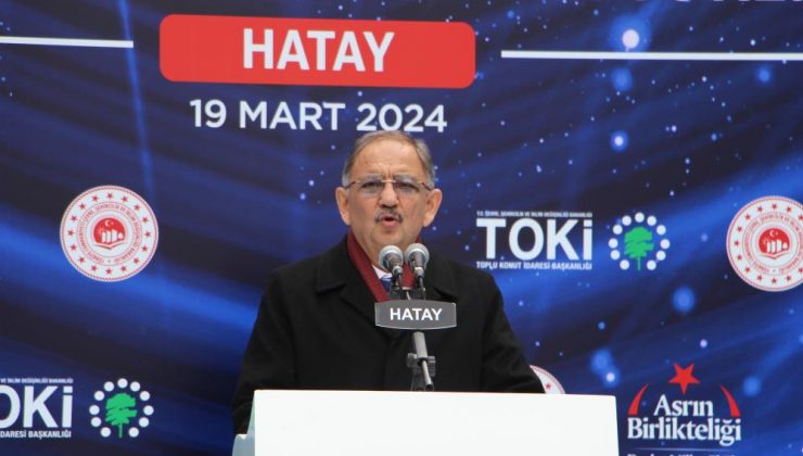 ÖZHASEKİ, “TOKİ’MİZ 22 YILDA 1 MİLYON 340 BİN KONUT YAPTI”