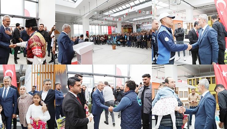 HBB BAŞKANI ÖNTÜRK PERSONELİYLE BAYRAMLAŞTI
