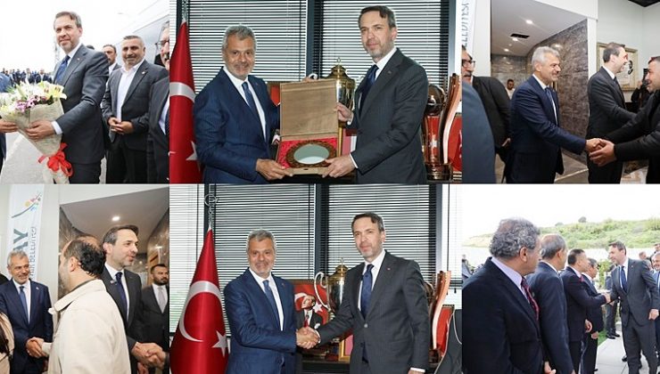 BAKAN BAYRAKTAR’DAN HBB’YE BAYRAM ZİYARETİ