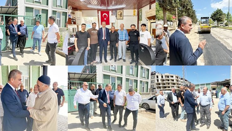 BAŞKAN ÇELİK ÇALIŞMALARINA CANLA BAŞLA DEVAM EDİYOR