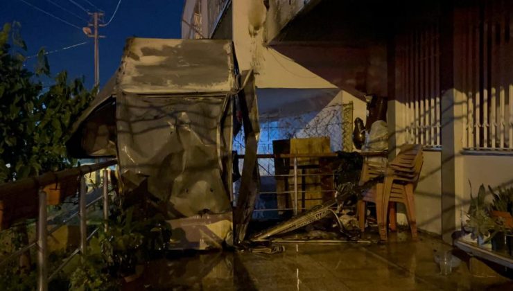 İskenderun’da korkutan yangın