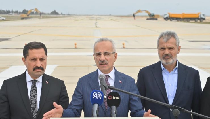 HATAY HAVALİMANI’NDA UÇUŞLAR YENİDEN BAŞLADI
