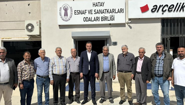 YILMAZ: ŞOFÖR ESNAFIMIZIN SORUNLARINI KONUŞTUK