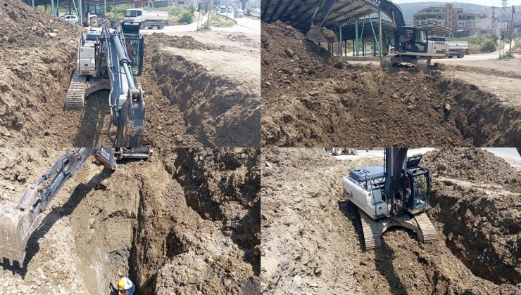 BELEN’DE ÇÖKEN ATIK SU HATTINA ANINDA MÜDAHALE
