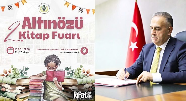 ALTINÖZÜ 2. KİTAP FUARI’NA HAZIRLANIYOR