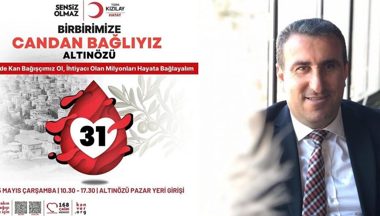 MÜDÜR ZÜMRE’DEN KAN BAĞIŞINA DAVET