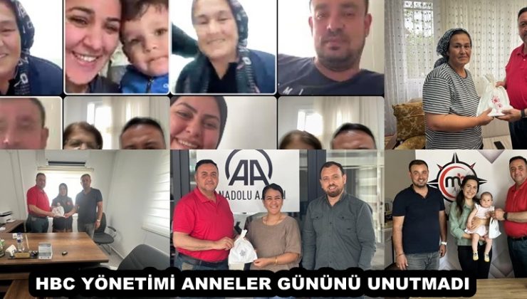 HBC YÖNETİMİ ANNELER GÜNÜNÜ UNUTMADI