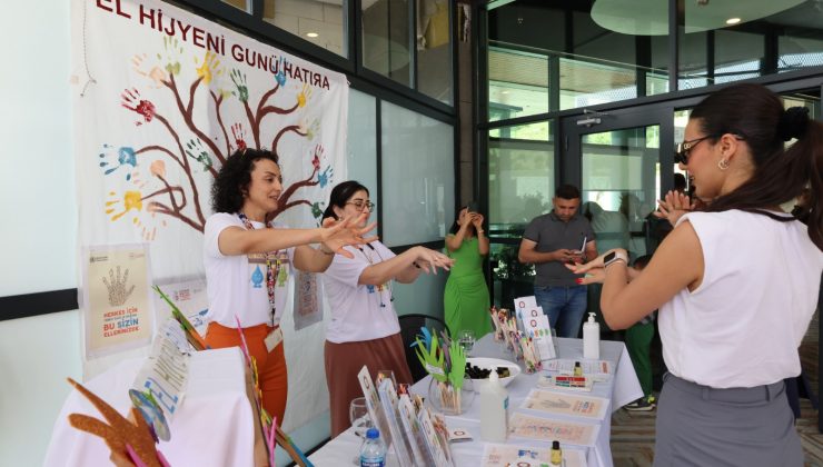 HBB İLE MKÜ İŞ BİRLİĞİYLE EL HİJYENİ EĞİTİMİ VERİLDİ