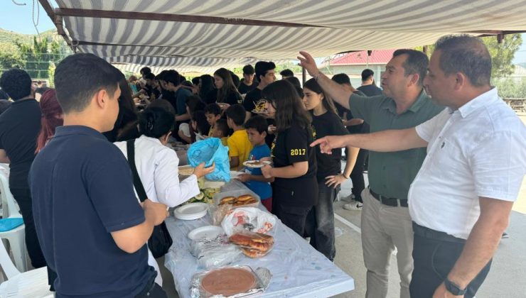 GAZİPAŞA FEN LİSESİ’NDE HATAY’A DESTEK PANAYIRI DÜZENLENDİ