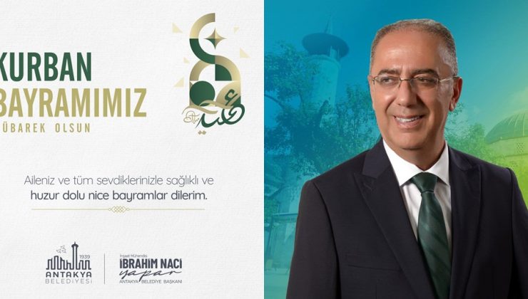 YAPAR: KURBAN BAYRAMIMIZ KUTLU OLSUN