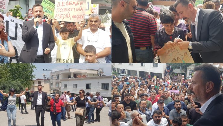 ARSUZ ‘MADEN OCAĞI’NA HAYIR DEDİ!