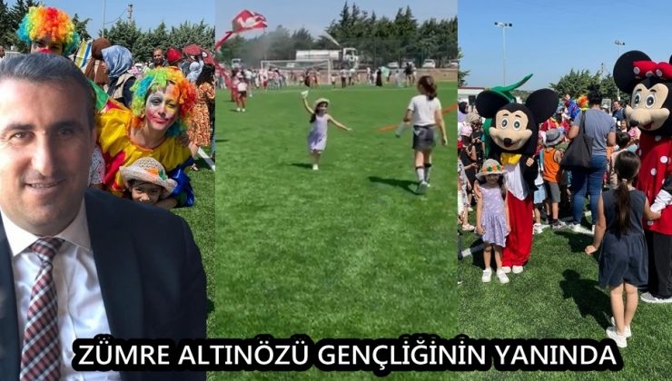 ZÜMRE ALTINÖZÜ GENÇLİĞİNİN YANINDA