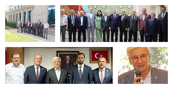 HATAYLI BAŞKANLARDAN YELOĞLU’NA İADE-İ ZİYARET