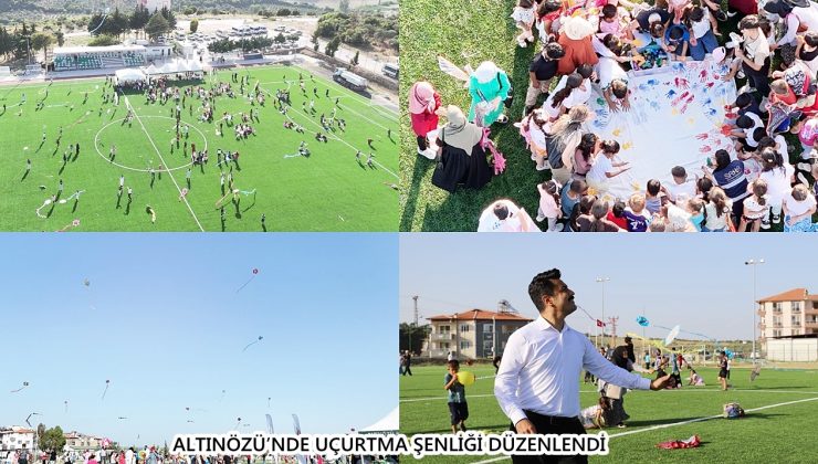 ALTINÖZÜ’NDE UÇURTMA ŞENLİĞİ