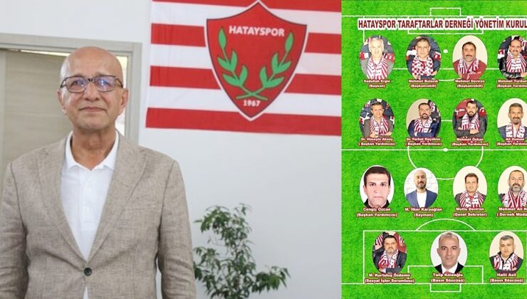 HATAYSPOR TARAFTARLAR DERNEĞİ’NDEN MISTIKOĞLU’NA TAM DESTEK