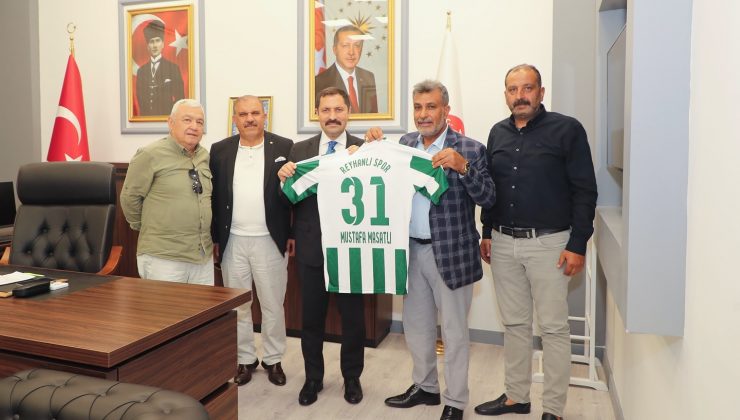 VALİ MASATLI’YA REYHANLISPOR FORMASI