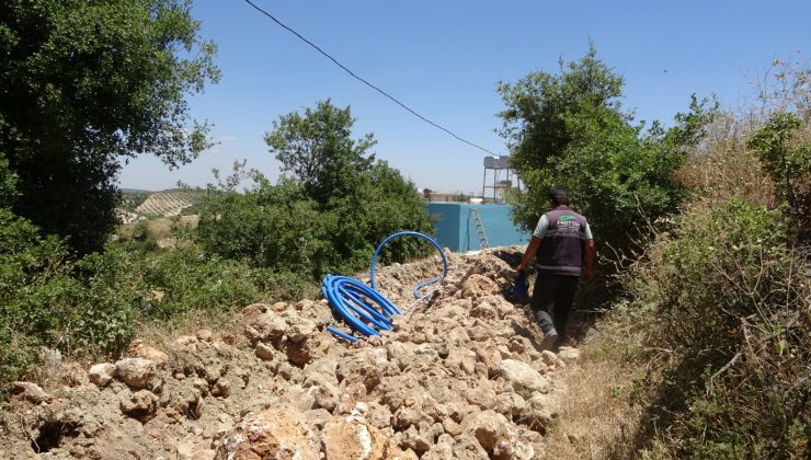 YAYLADAĞI HİSARCIK’TA YETERSİZ KALAN ŞEBEKE YENİLENDİ