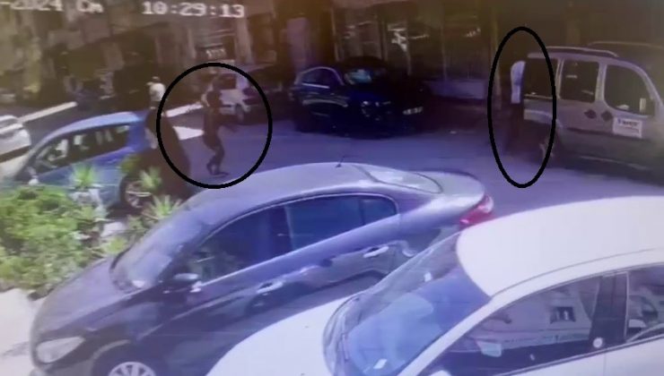 KASKLA GELİP SOKAK ORTASINDA KURŞUN YAĞDIRDI