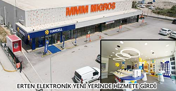 ERTEN ELEKTRONİK YENİ YERİNDE HİZMETE GİRDİ