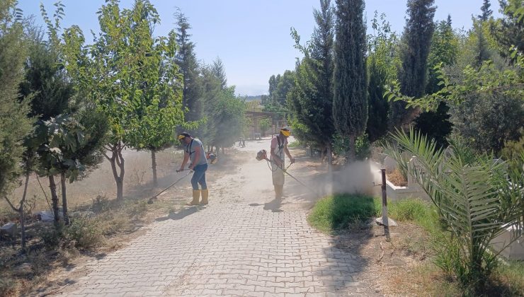MEZARLIKLIKLARDA KESİNTİSİZ HİZMET