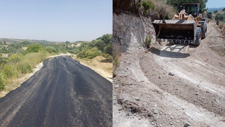 ASFALTLAMA ÇALIŞMALARI DEVAM EDİYOR