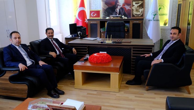 VALİ MASATLI VE ÇOBAN’DAN BAŞKAN ÖZGÜN’E ZİYARET