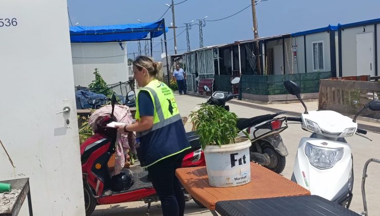 HBB, KONTEYNER KENTLERDE YAŞAYAN VATANDAŞLARIN YANINDA