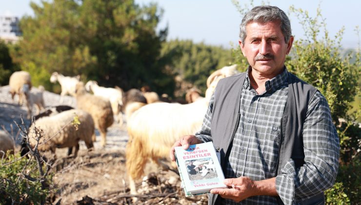KEÇİ GÜDERKEN YAZDIĞI ŞİİRLERLE KİTAP ÇIKARDI