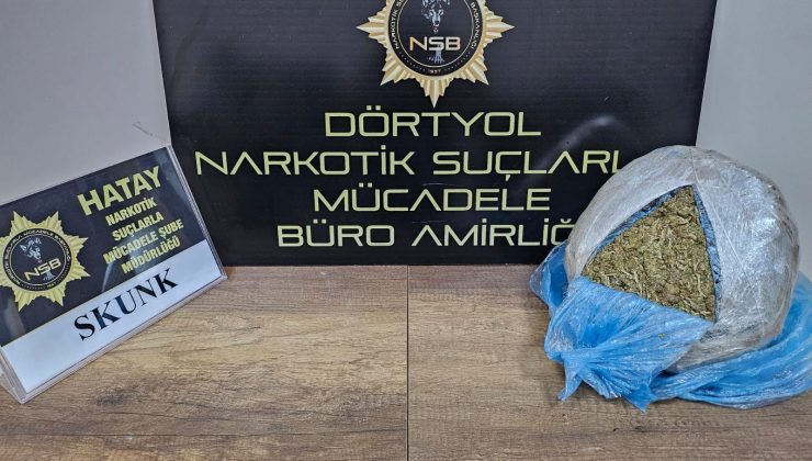 YOLCUDAN UYUŞTURUCU ÇIKTI  