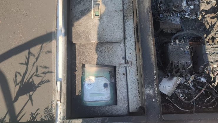 ELEKTRİK PANOSUNDA ÇIKAN YANGIN SÖNDÜRÜLDÜ