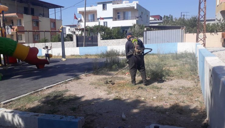 PARK VE YEŞİL ALANLAR GÜZELLEŞİYOR
