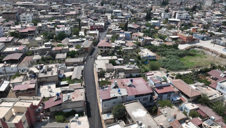 REYHANLI’DA ASFALTLAMA ATAĞI