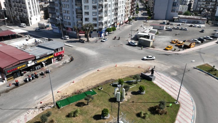İSKENDERUN’DA TRAFİK AKIŞ YÖNÜ DEĞİŞTİ