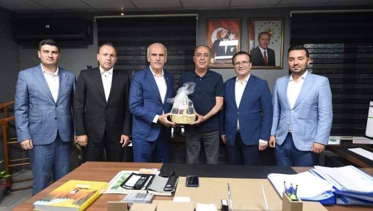 BAŞKAN YAPAR, ALTEPE’Yİ MAKAMINDA AĞIRLADI