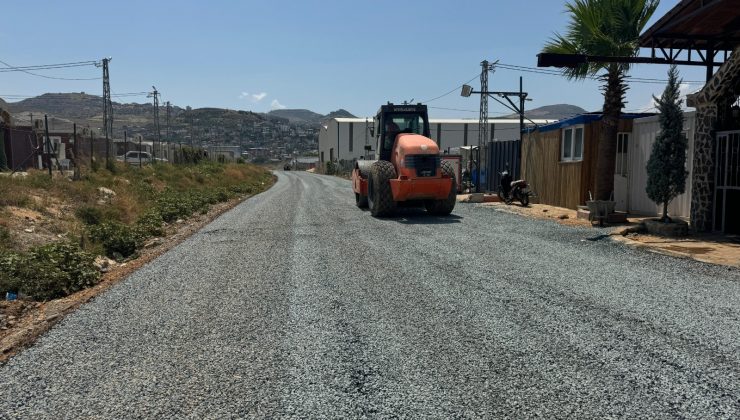 NARLICA MAHALLESİ’NDE ASFALT ÇALIŞMALARI