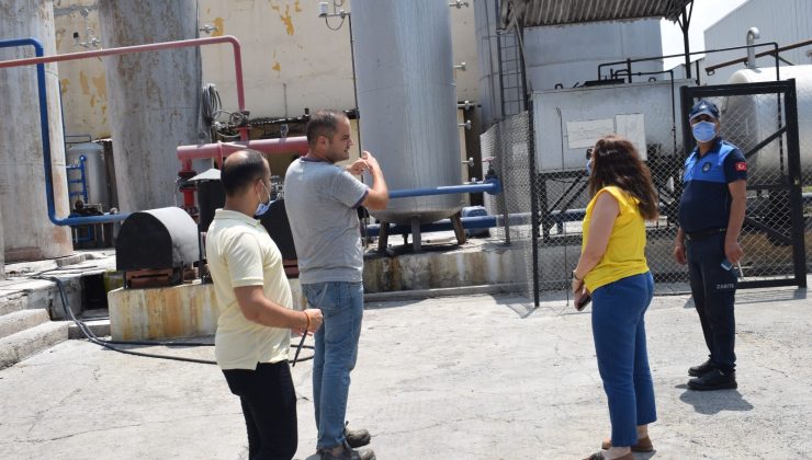 HBB SANAYİ TESİSLERİNİ DENETLEDİ