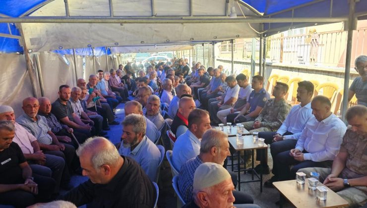 HATAYLI ŞEHİT İÇİN MEVLİD OKUTULDU