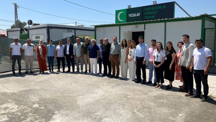YEŞİLAY GENEL BAŞKANI DİNÇ, HATAY’DA