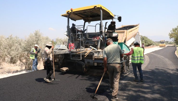 ASFALT ÇALIŞMALARI HIZ KESMİYOR