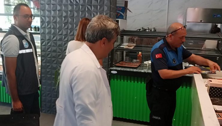 HALK SAĞLIĞINI KORUMAK İÇİN İŞ YERİ DENETİMLERİ SÜRÜYOR