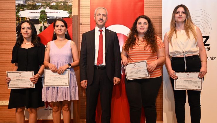 MKÜ’DE SERTİFİKA TÖRENİ DÜZENLENDİ