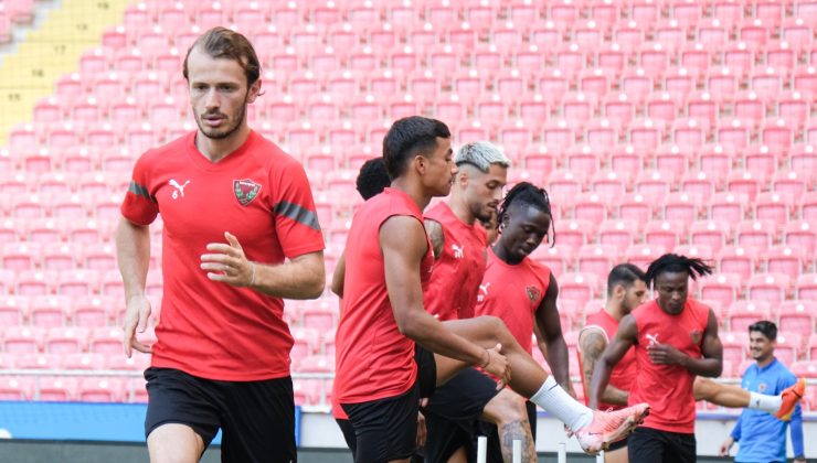 HATAYSPOR KASIMPAŞA MAÇI HAZIRLIKLARINI SÜRDÜRDÜ